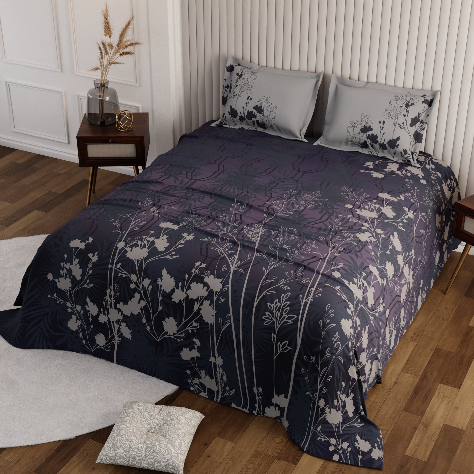 Orchid Canopy Bedsheet Set