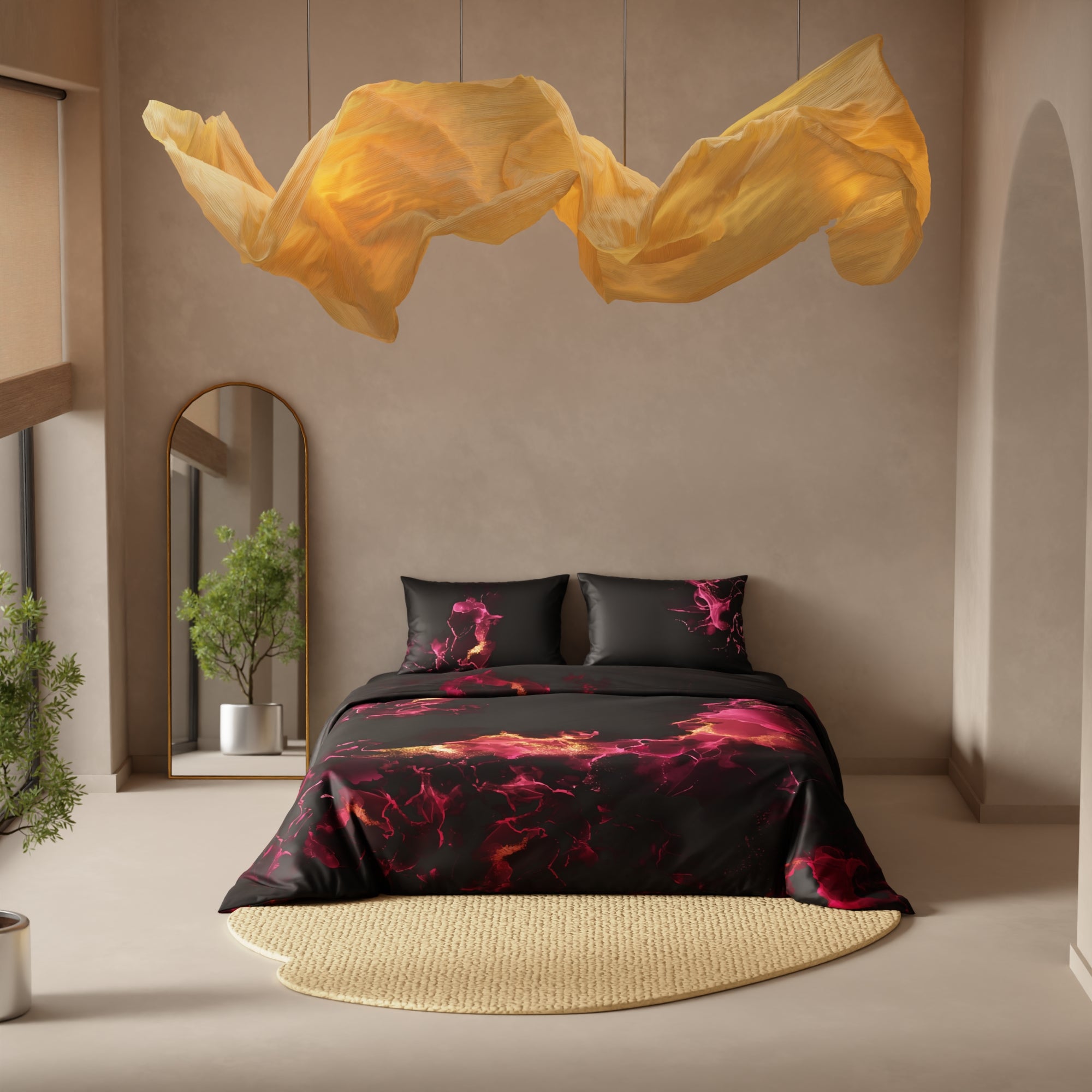 Shadows of the Flame Bed in a Bag