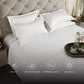 Vanilla White Flat Bedsheet Set