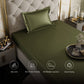 Olive Oasis Fitted Bedsheet Set