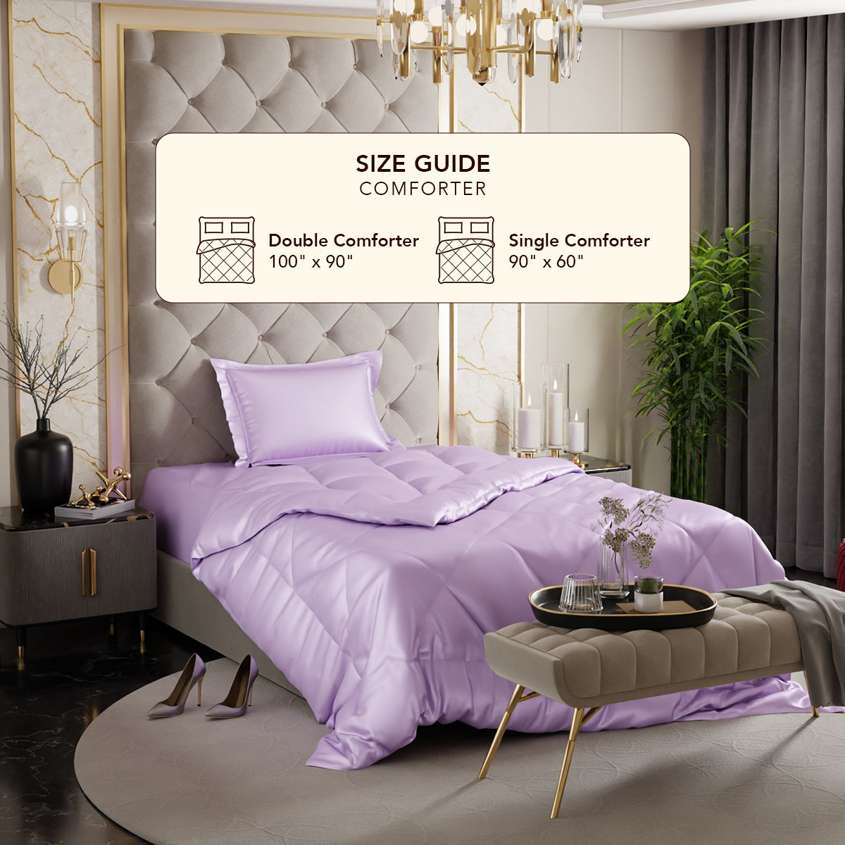 Lilac Affair Comforter