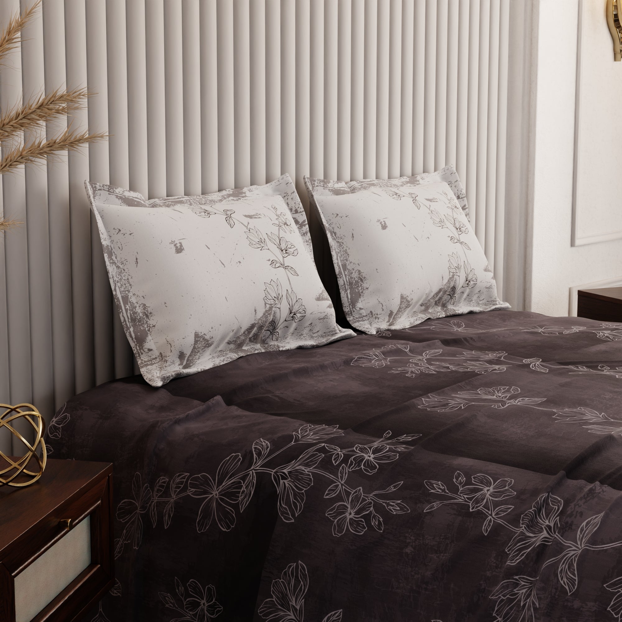 Cocoa Patina Bedsheet Set