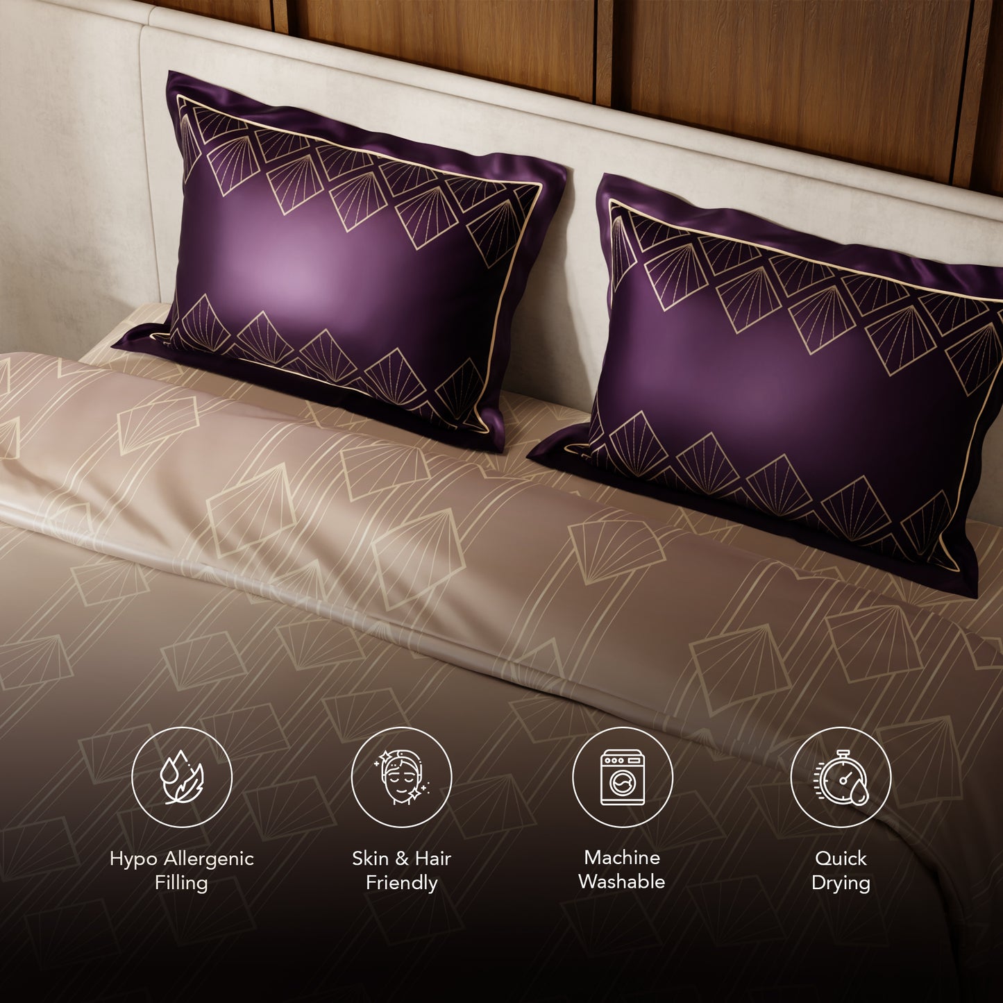 Plum Radiance Comforter