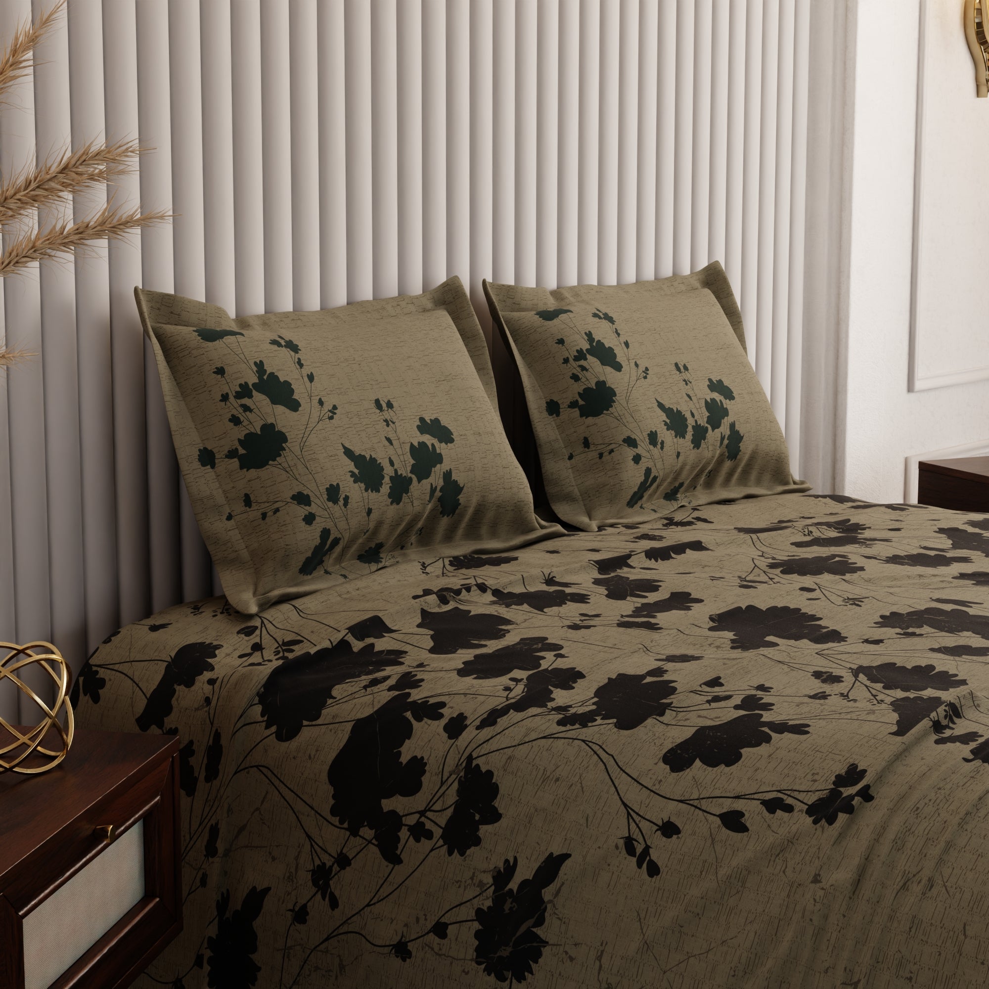 Ochre Shade	Bedsheet Set