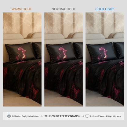 Shadows of the Flame King Bedsheet Set