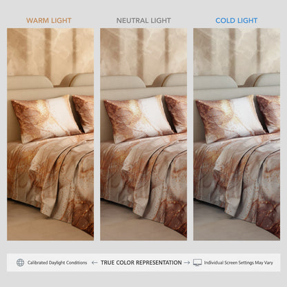 Serenade in Champagne Bedsheet Set