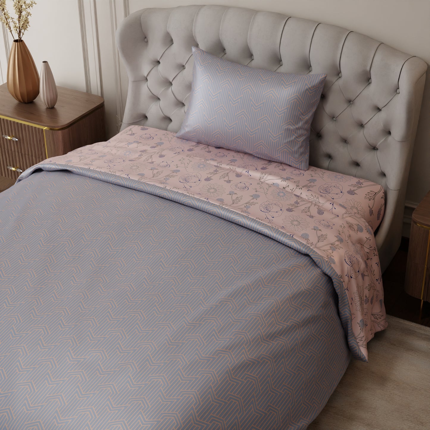 Paris Peach Fuzz Comforter