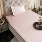 Blushing Pink Fitted Bedsheet Set