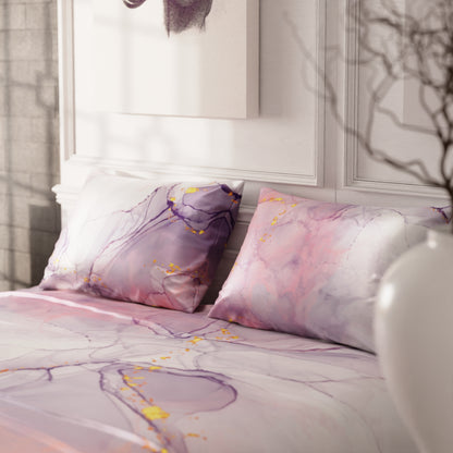Beneath Lavender Skies Bedsheet Set
