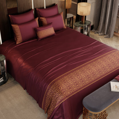 Majesty's Merlot 6 Piece Bedsheet Set