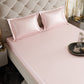 Blushing Pink Fitted Bedsheet Set