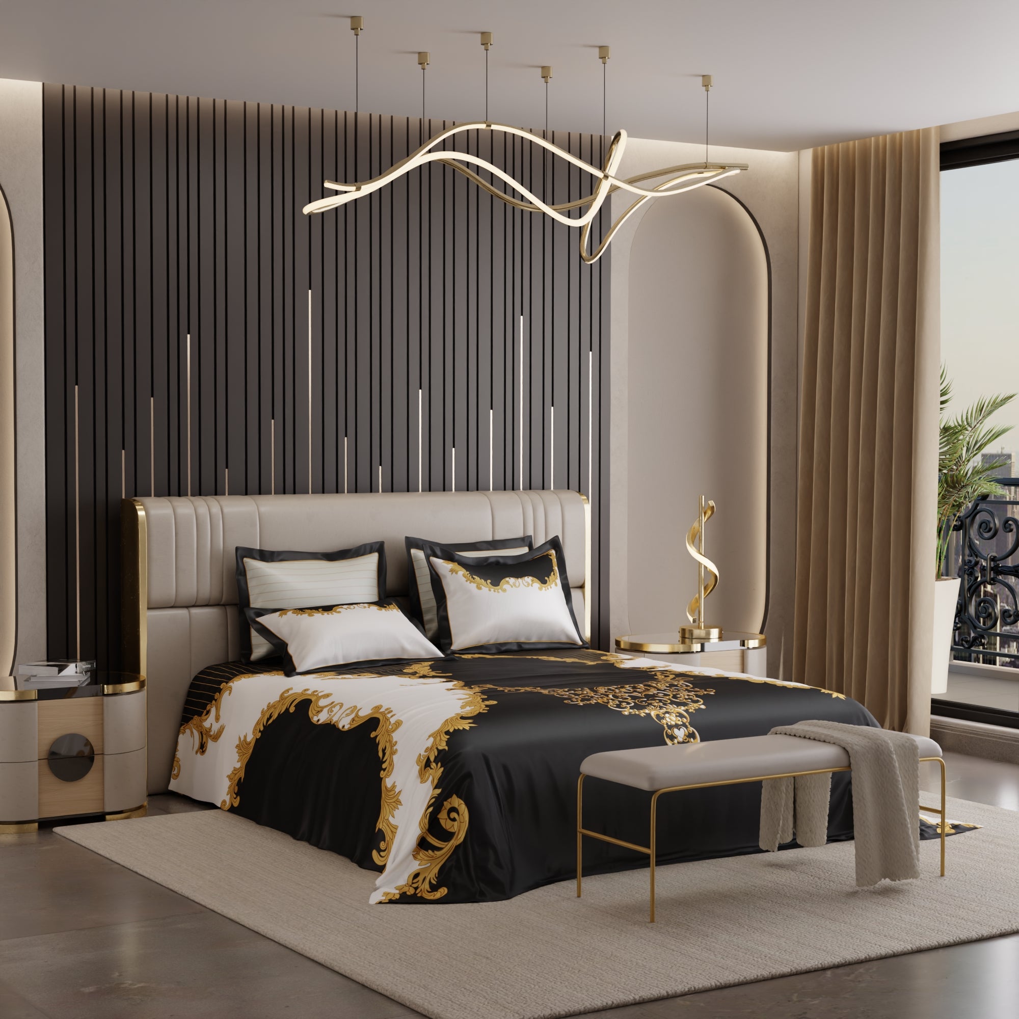 Ritzy Affair Bedsheet Set