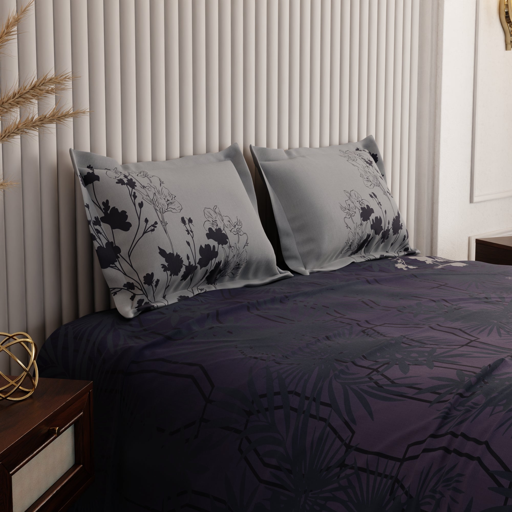 Orchid Canopy Bedsheet Set
