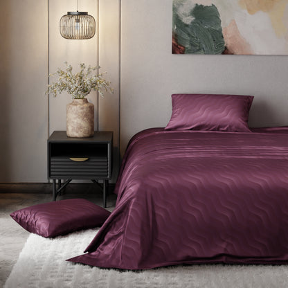 Burgundy Bliss Bedsheet Set