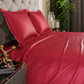 Flirty Red Flat Bedsheet Set