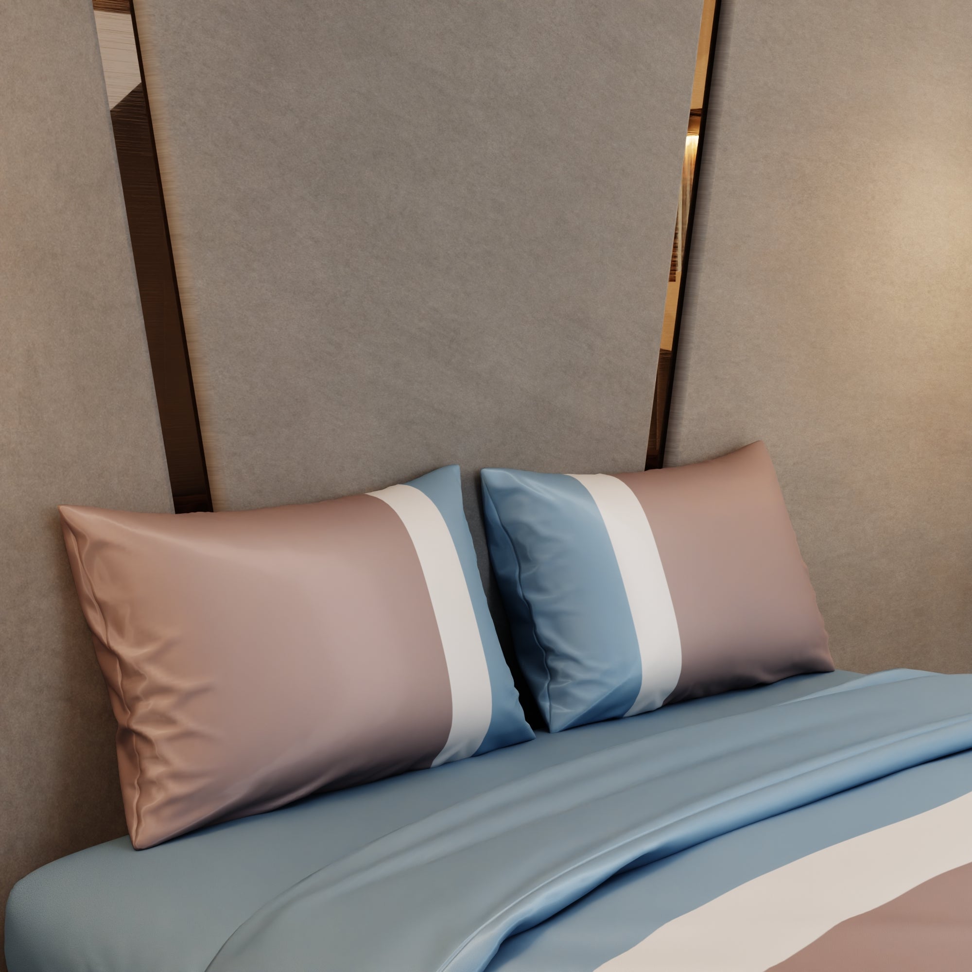 Urban Elegance Bands Comforter Set