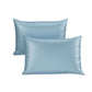 Silk-Like Dreamy Blue Pillow Covers - Set of 2