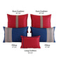 Crimson Glory 6 Piece Bedsheet Set Combo (with fillers)