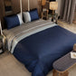 Elegant Tri-Stripes Comforter Set