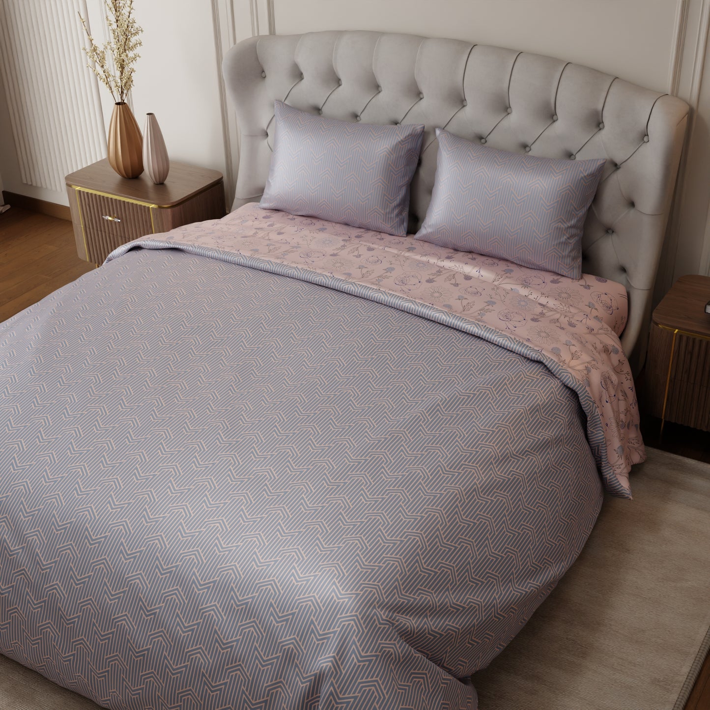 Paris Peach Fuzz Comforter