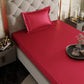 Flirty Red Fitted Bedsheet Set