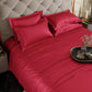 Flirty Red Flat Bedsheet Set