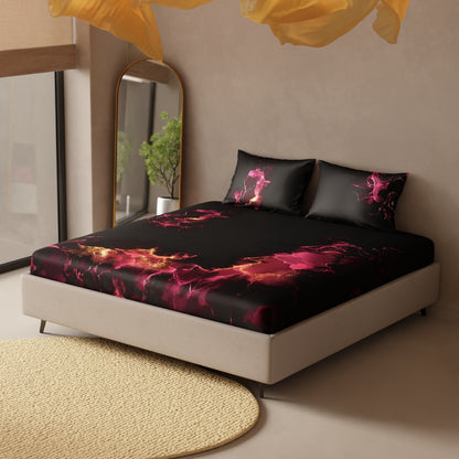Shadows of the Flame Fitted Bedsheet Set