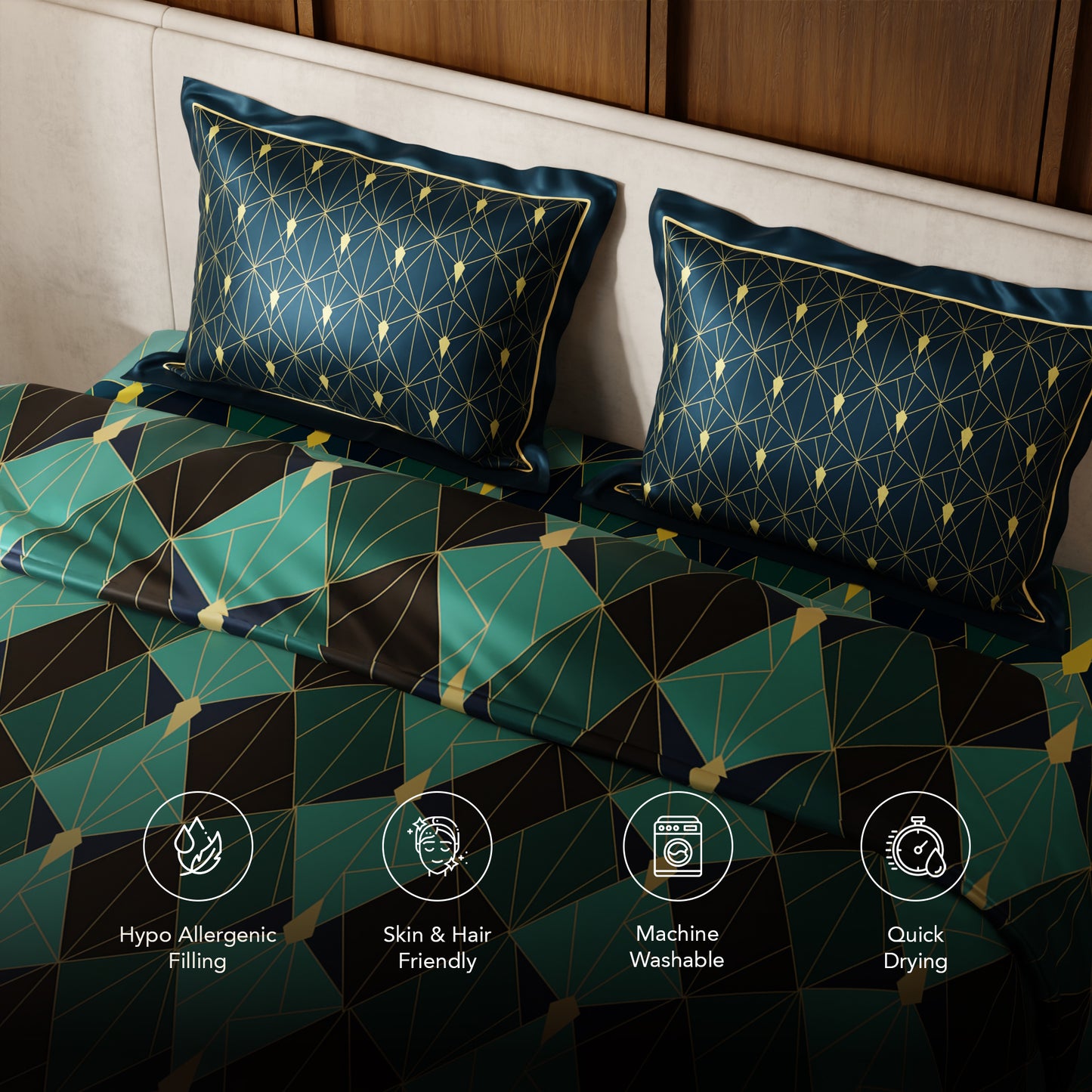 Emerald Celebration Comforter