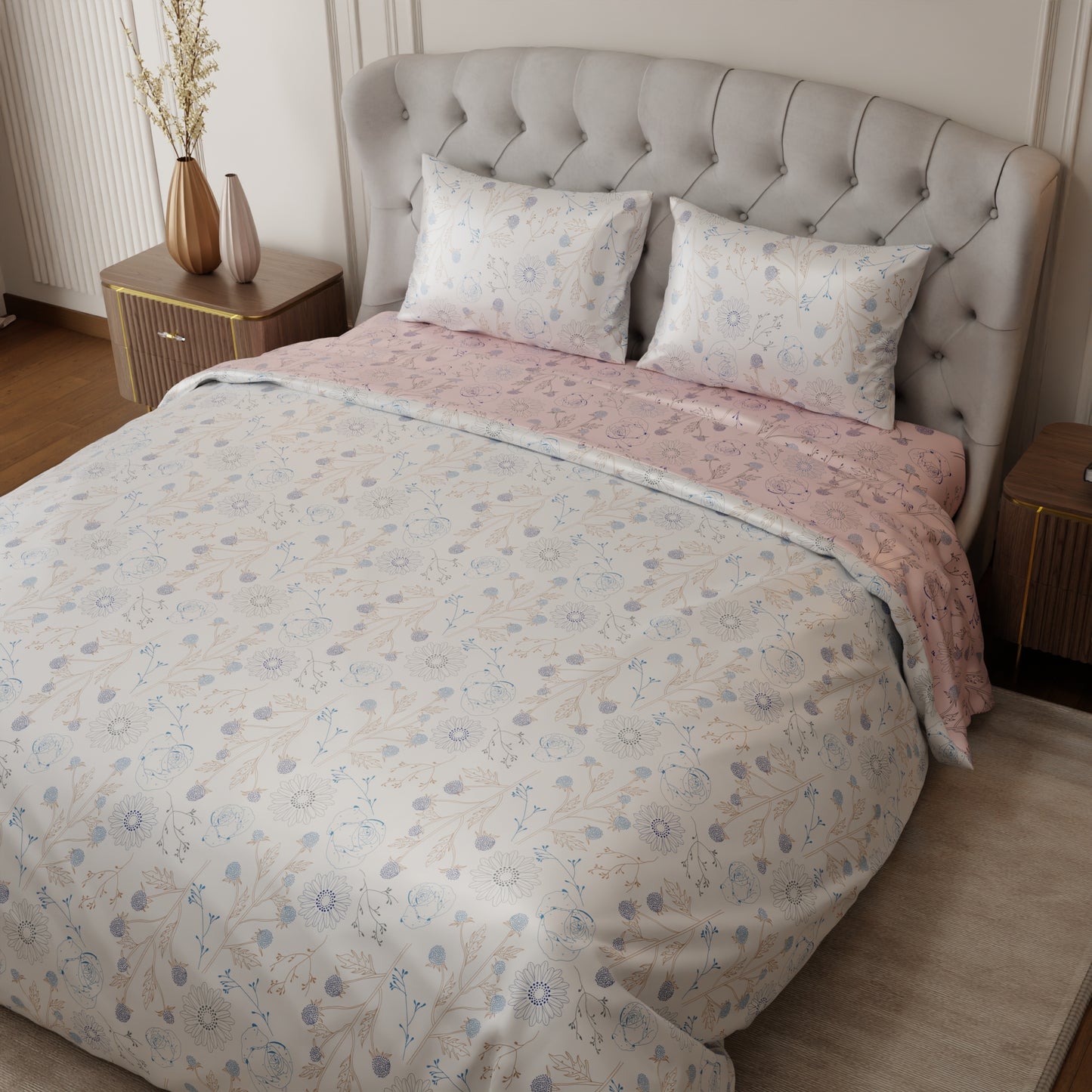 Paris Peach Fuzz Comforter