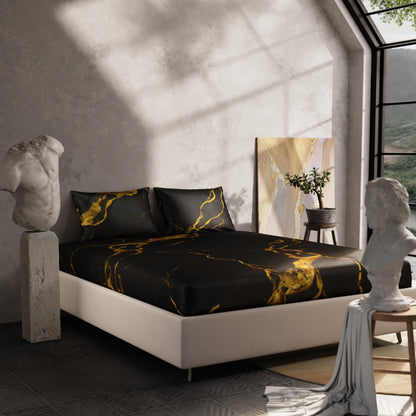 Embers in the Dark Fitted Bedsheet Set