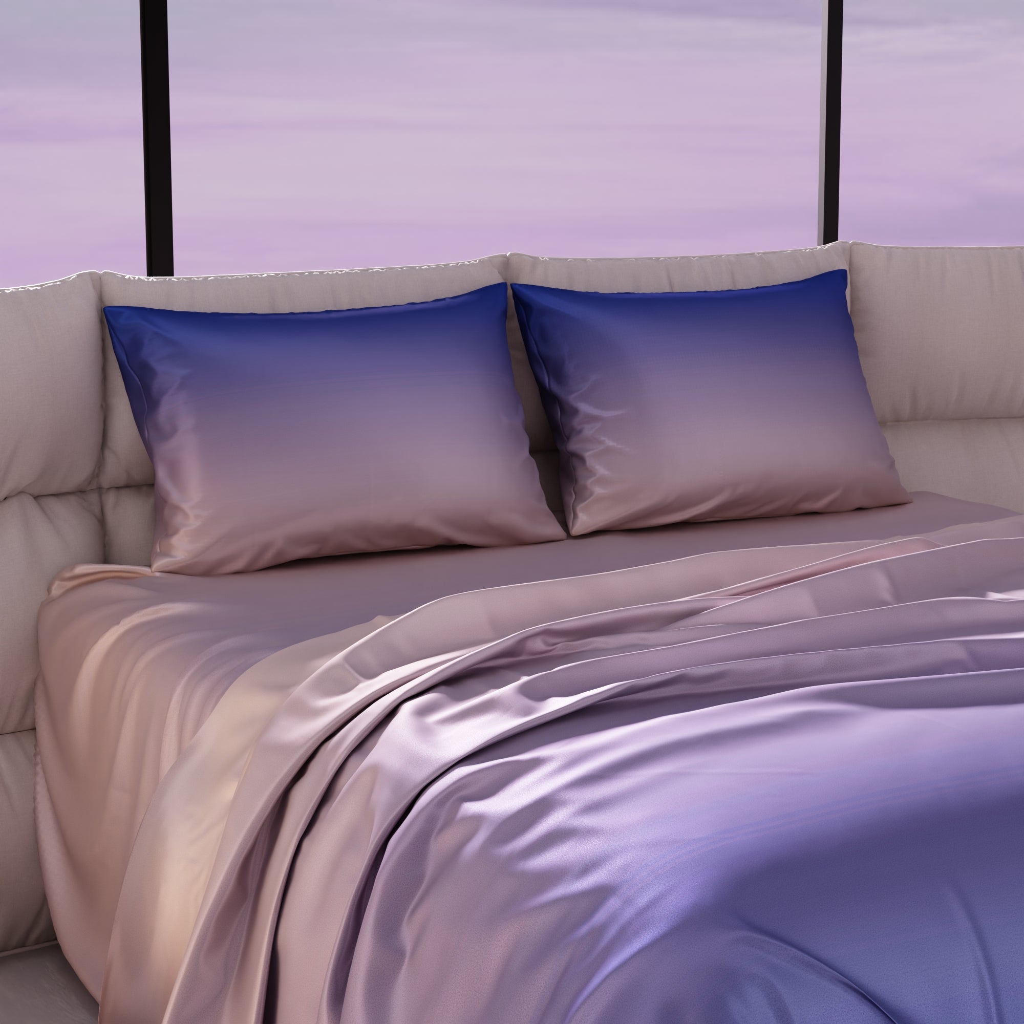 Evening Glow Bedsheet Set