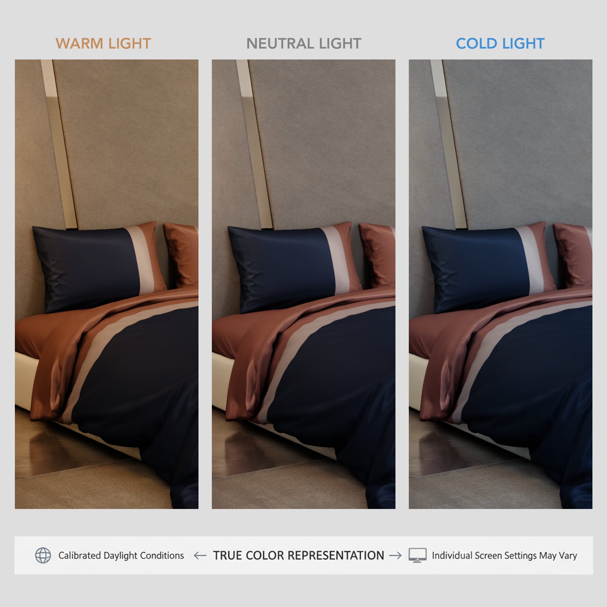 Cityscape Stripes Comforter Set