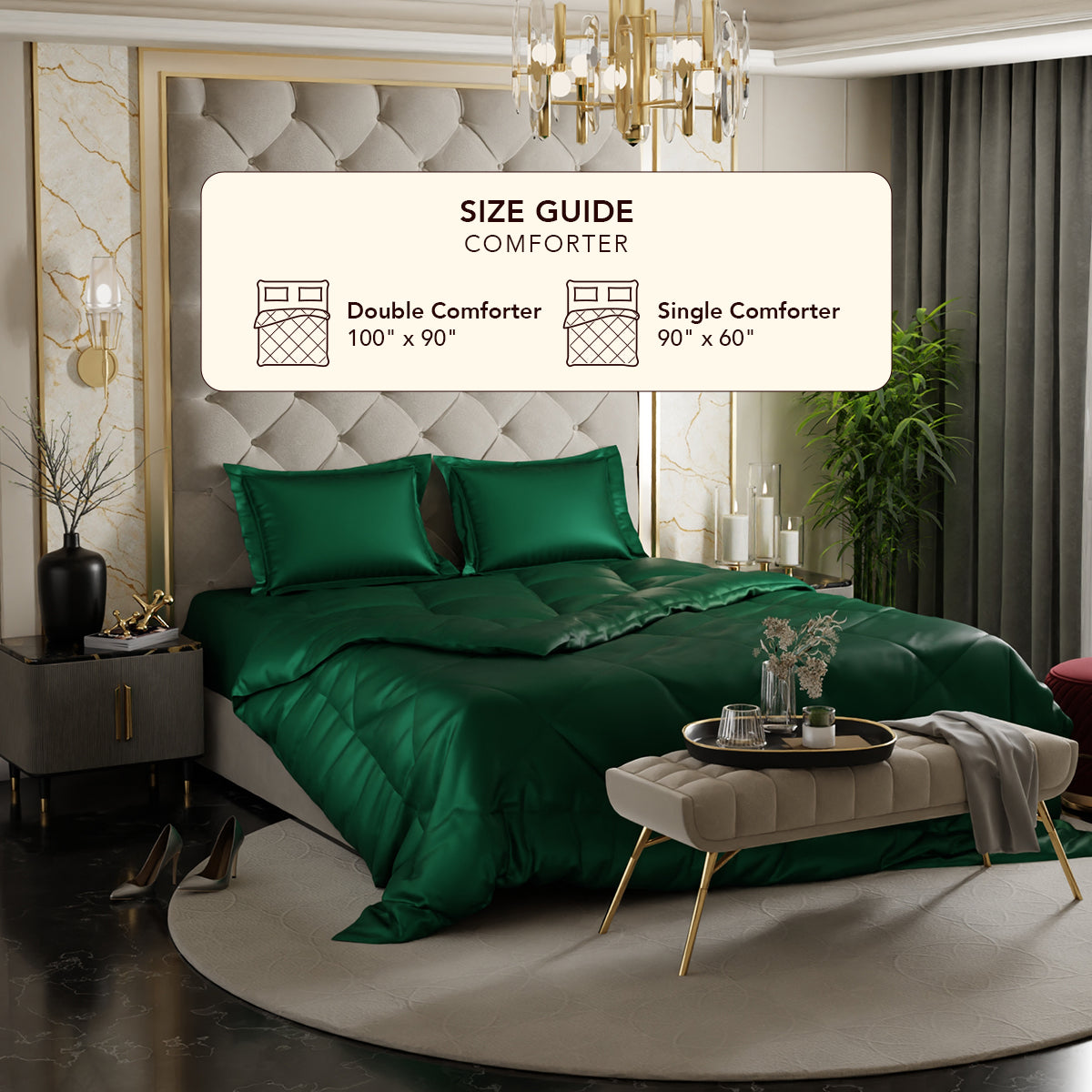 Emerald Green Comforter