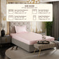 Blushing Pink Fitted Bedsheet Set