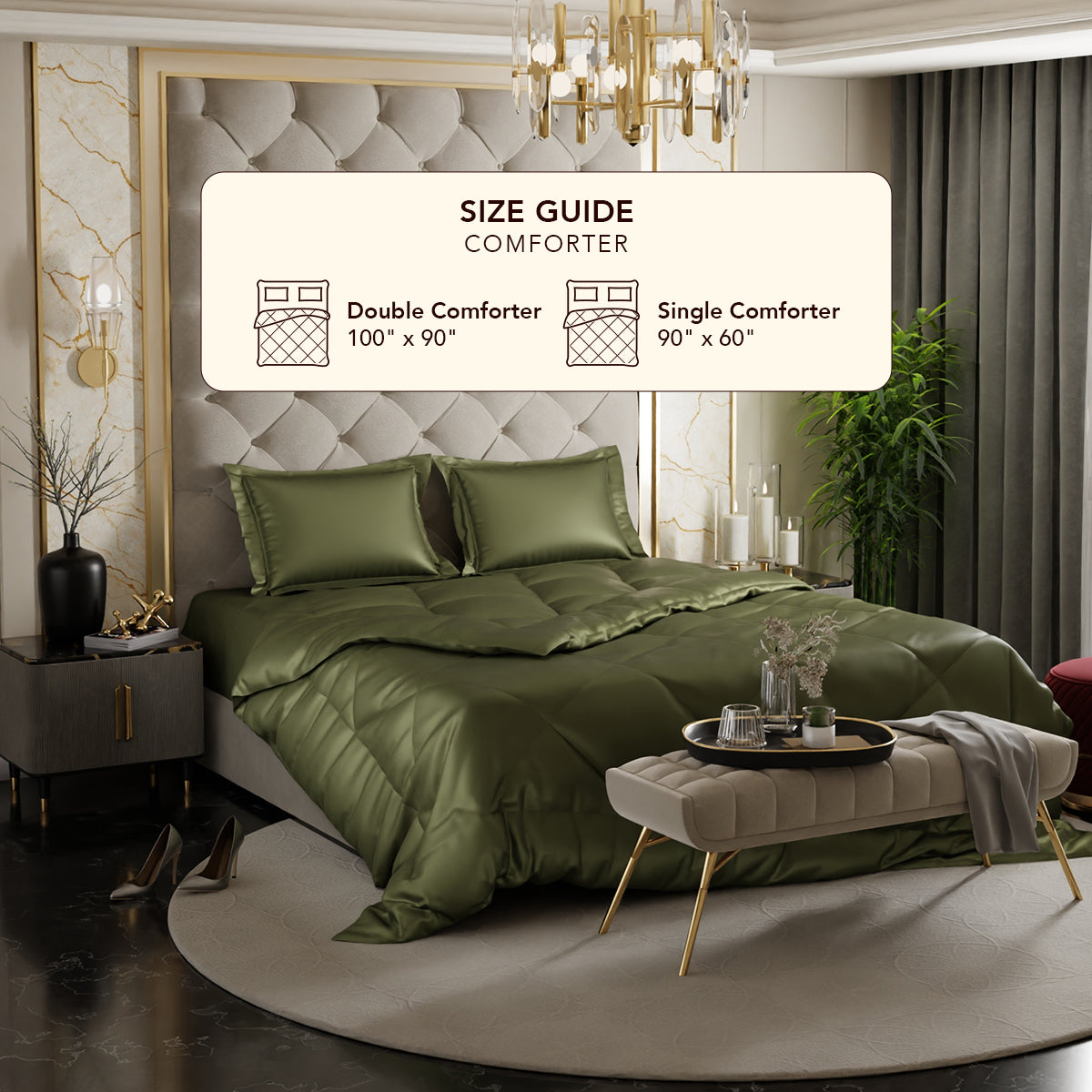 Olive Oasis Comforter