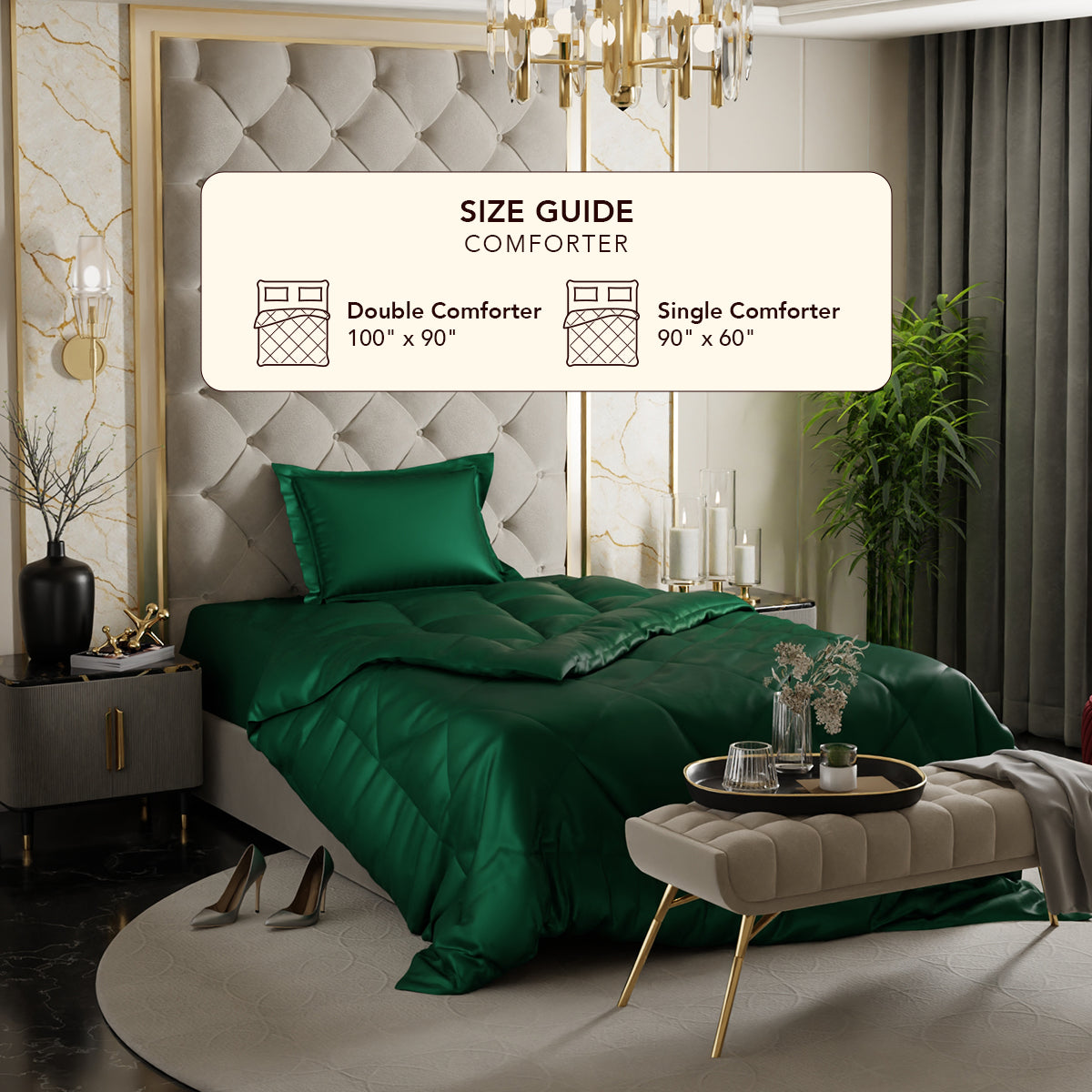 Emerald Green Comforter