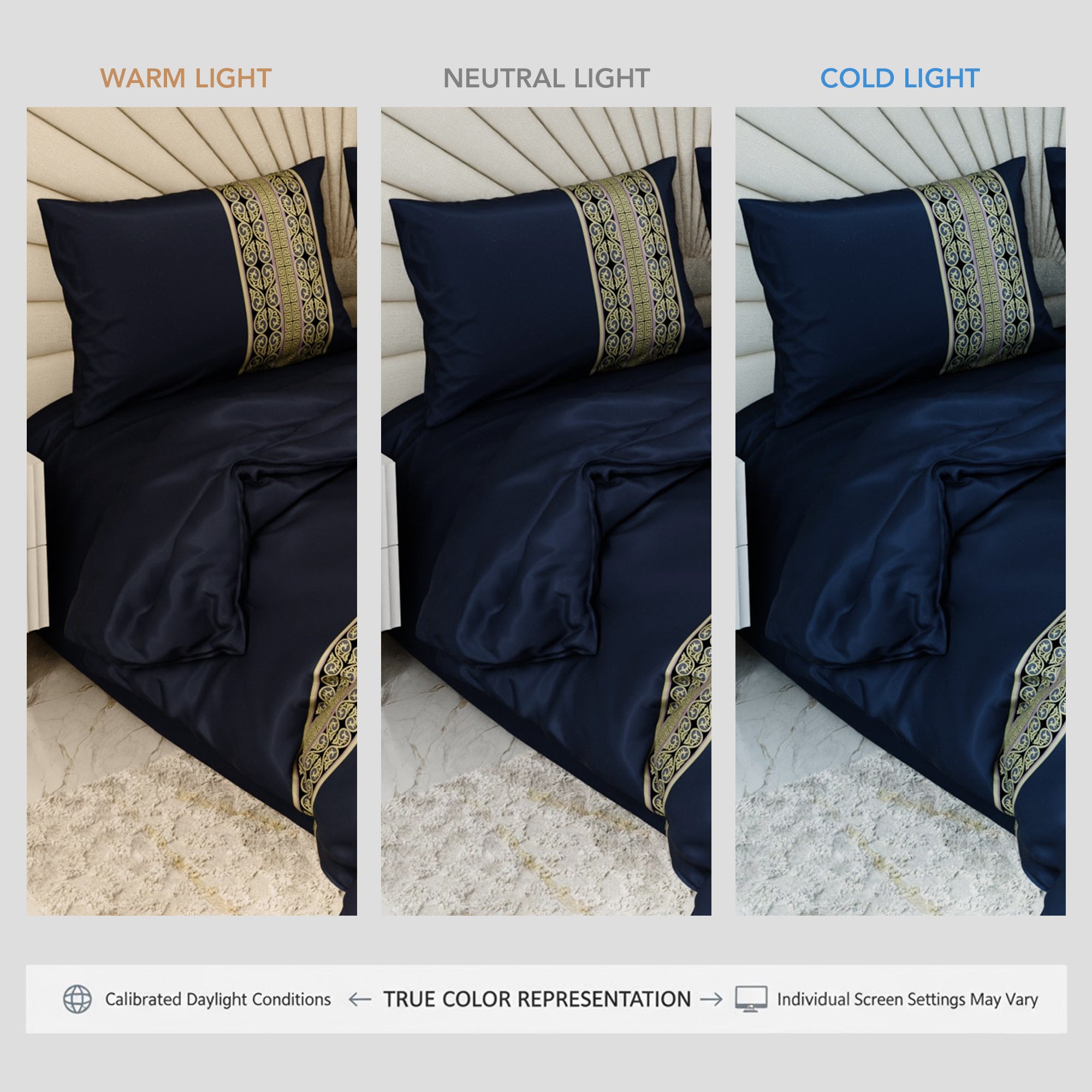 Imperial Indigo Comforter Set