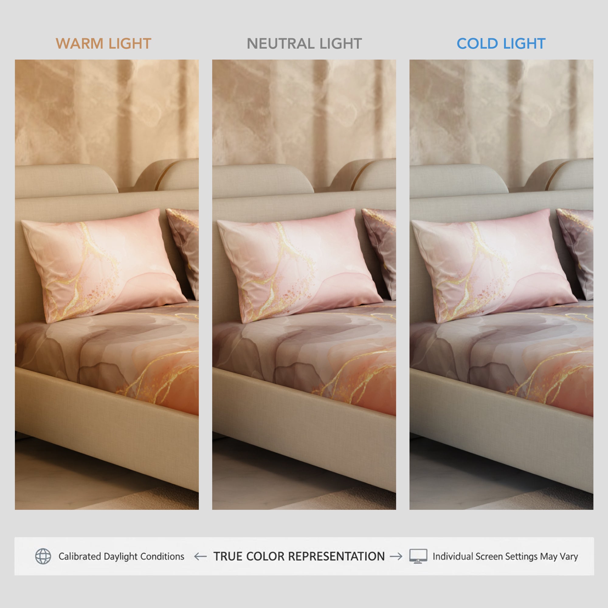 Dawn’s Brushstroke Fitted Bedsheet Set