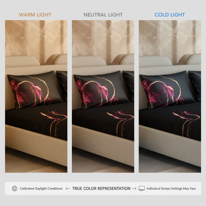 Bloom of Eternity Fitted Bedsheet Set