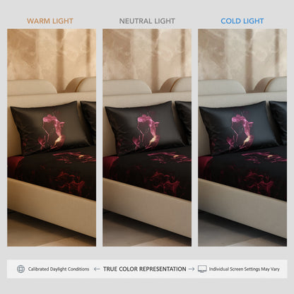 Shadows of the Flame Fitted Bedsheet Set