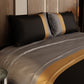 Urbane Tricolor Bedsheet Set