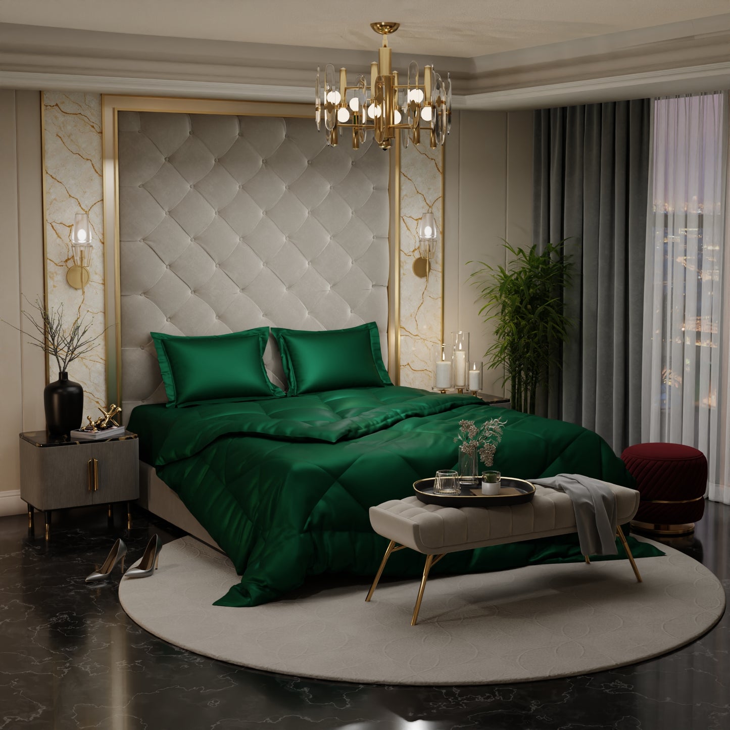 Emerald Green Comforter