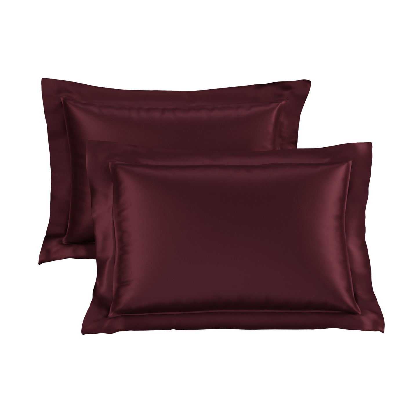 Velvet Wine Pillow Covers - Set of 2