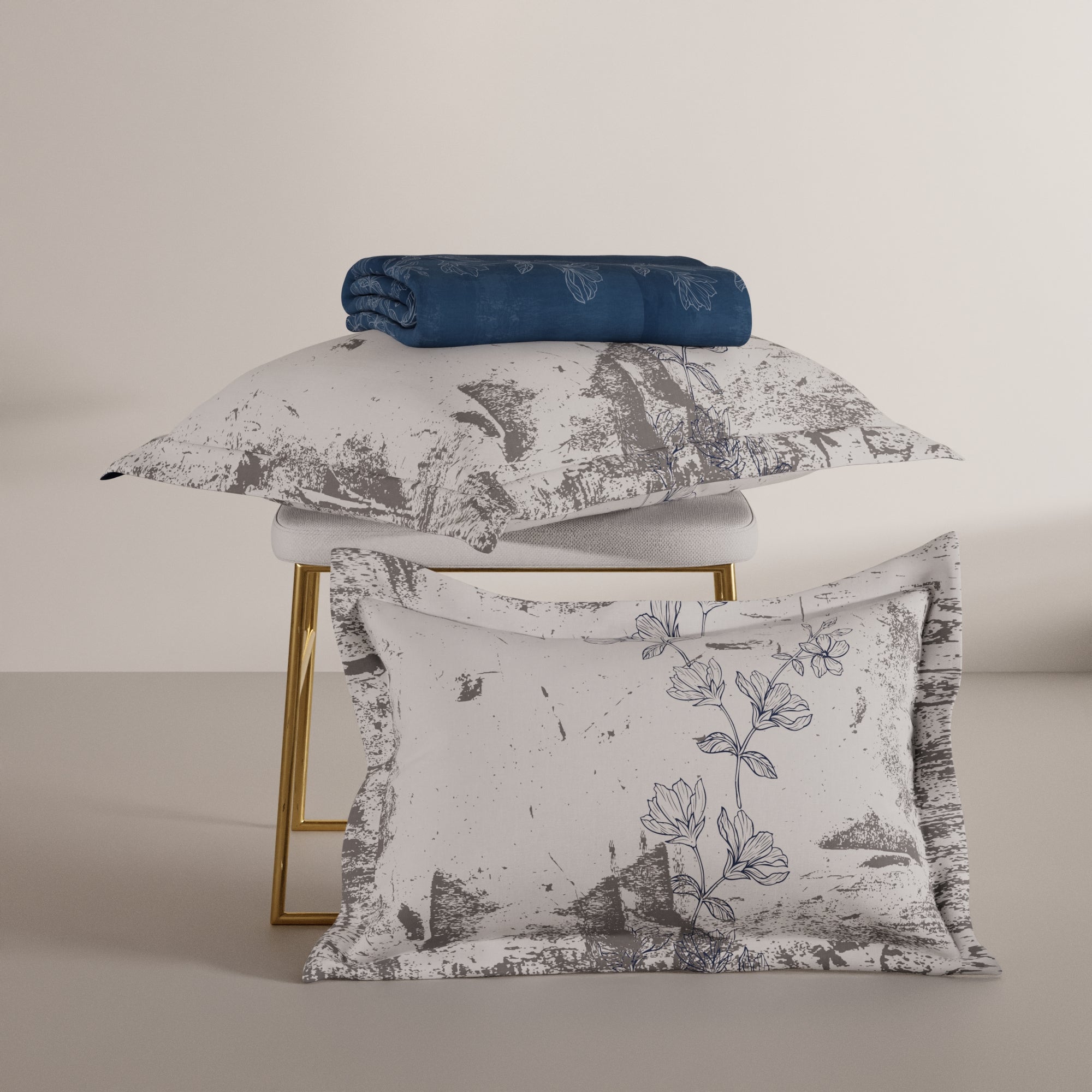 Blue Patina Bedsheet Set