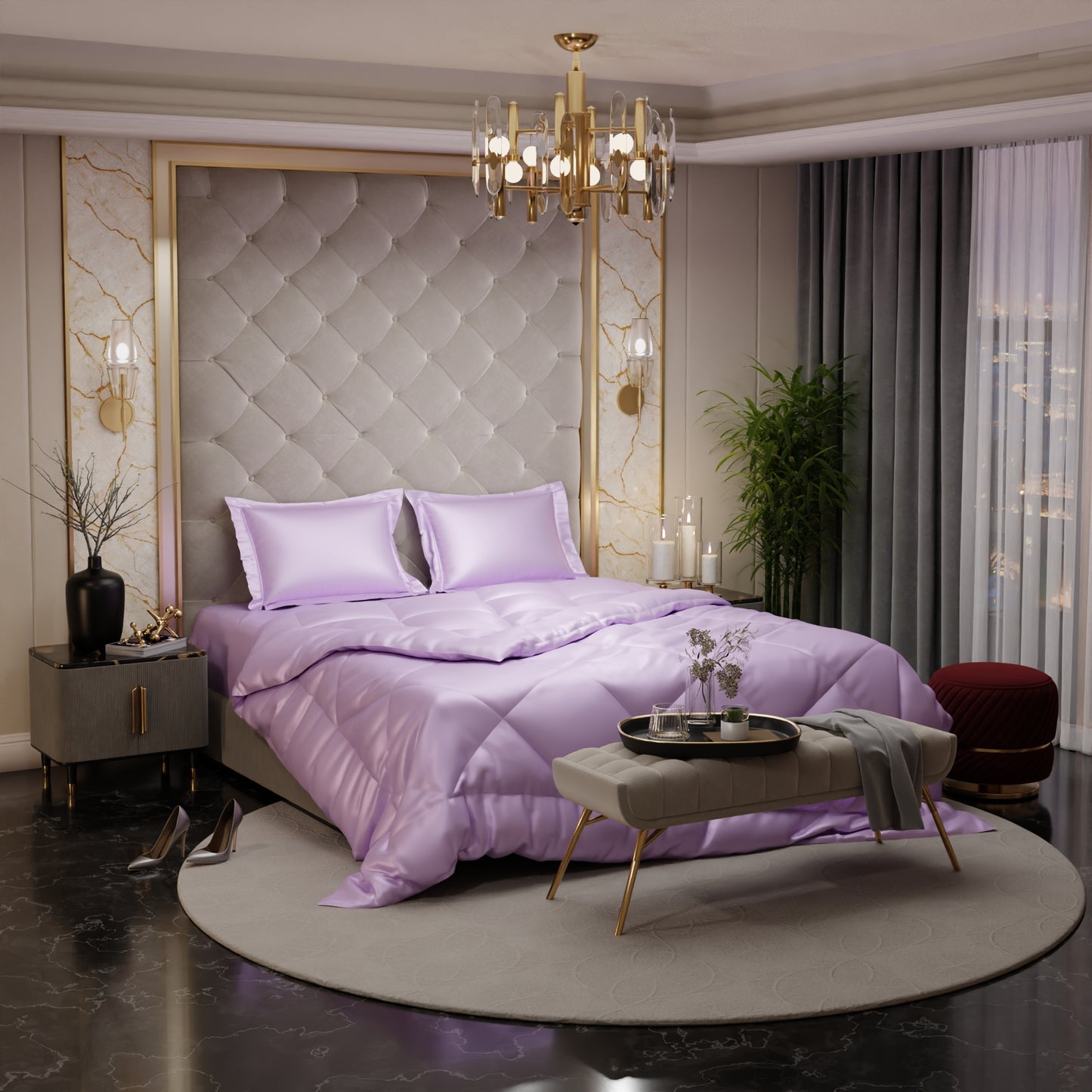 Lilac Affair Comforter