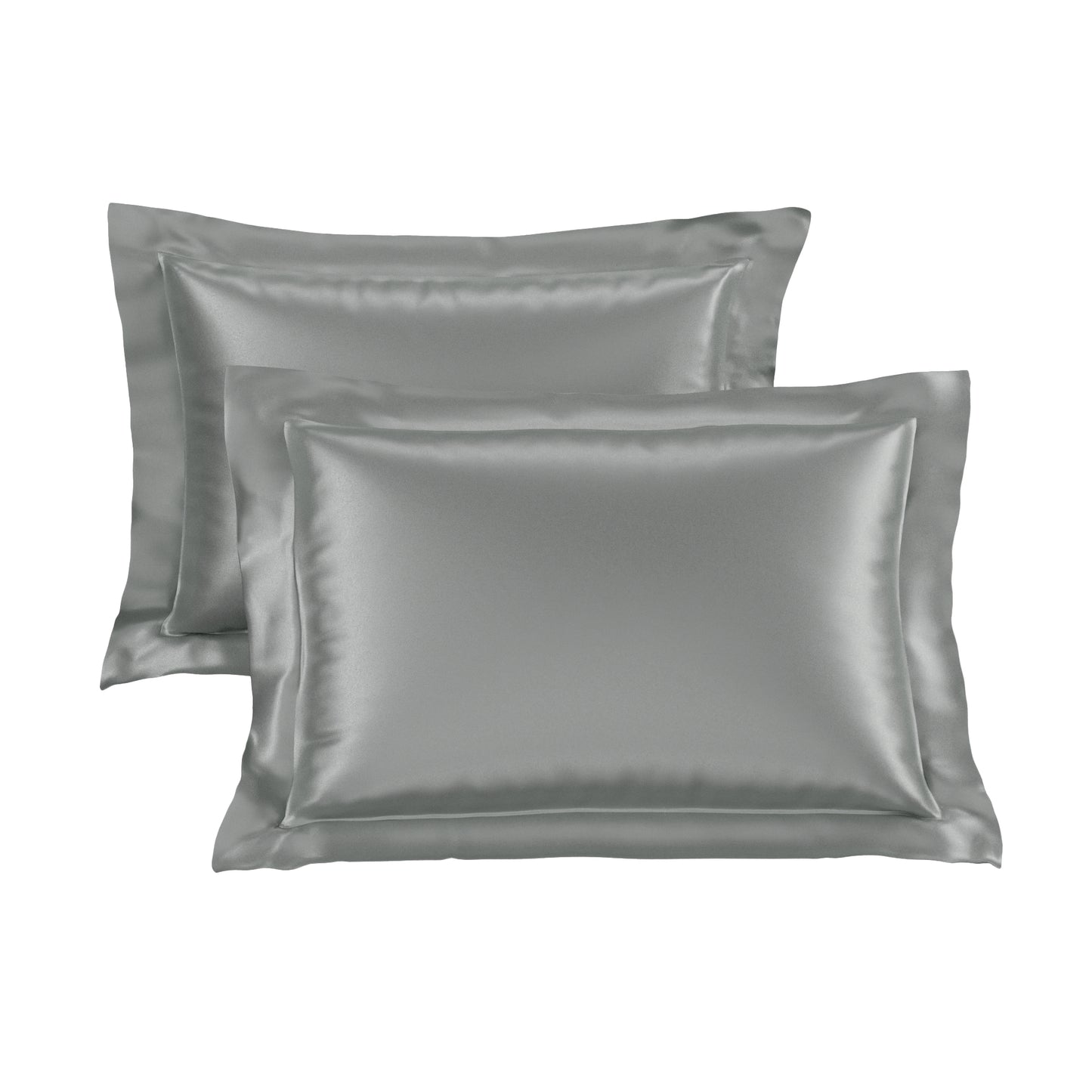 Harbour Mist Grey Pillow Covers - Set of 2