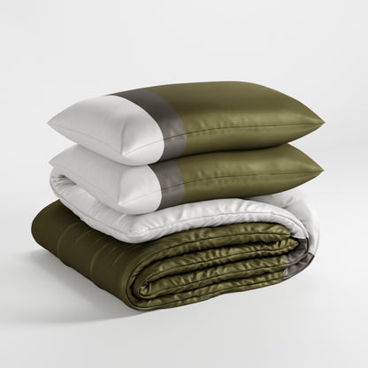 Seine Side Stripes Comforter Set
