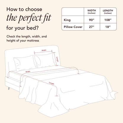 Beneath Lavender Skies Bedsheet Set