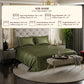 Olive Oasis Flat Bedsheet Set