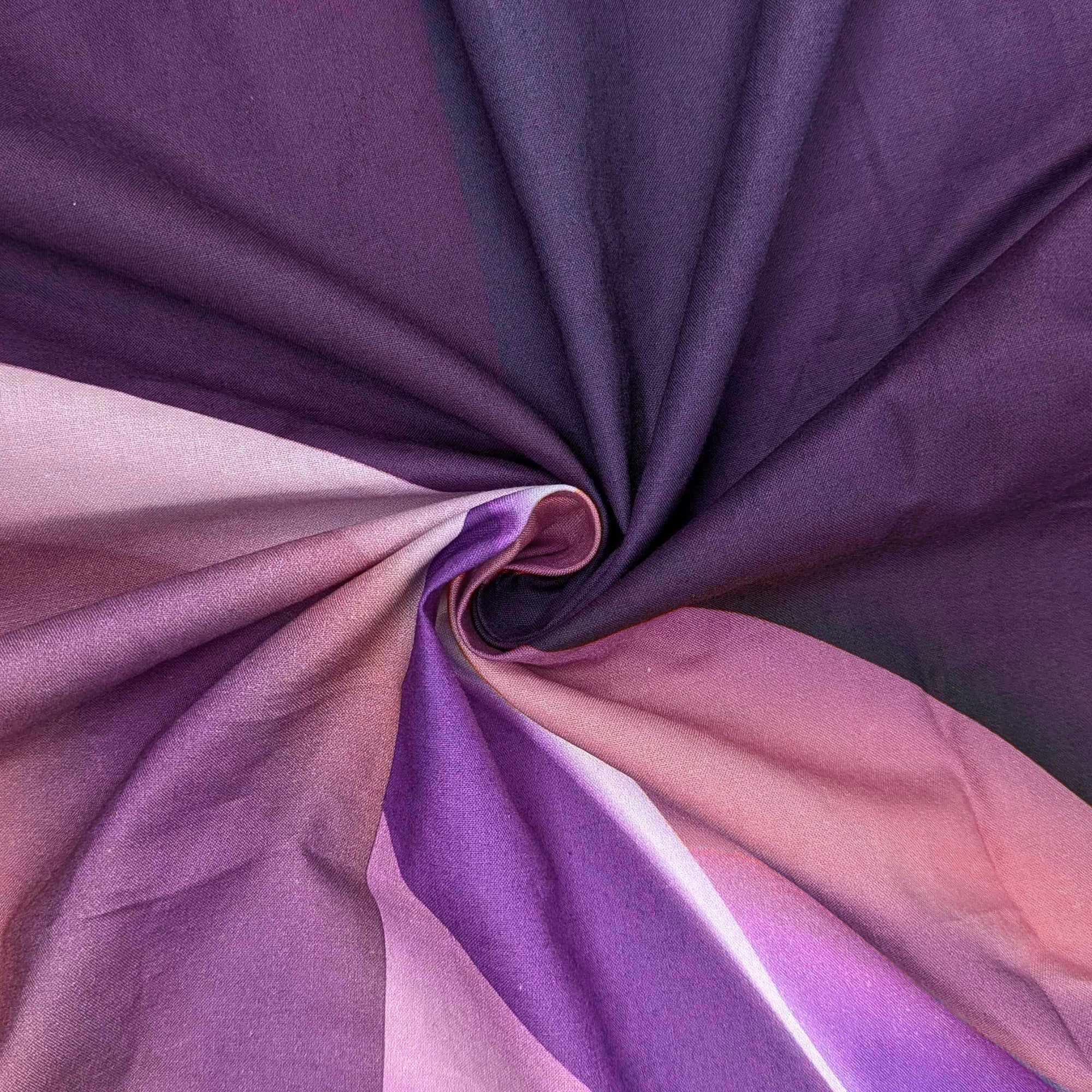 Plum Pirouette 100% Cotton Bedsheet Set